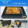 7 inch portable advertising display